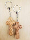 Healing and Comfort Cross with a Key Chain | Prayer Cross Gifts | Protection and Safe Travel |