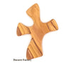 Healing Cross | Olive wood | 5” fits perfectly in the hand for praying, driving or working, Comfort cross | Holding Cross