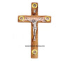 16 CM / 6.3” Catholic Cross with the elements from the Holy Land
