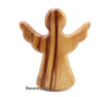 Olive Wood Guardian Angel |Handheld Prayer Angel |Palm Comfort Figurine| Stress, Worry and Anxiety| Baptismal Gift| New Born Baby, Birthday and Gender Reveal| Adult and Senior Gifts| New Favor